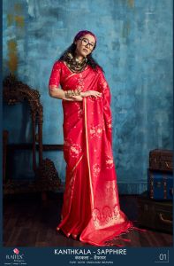 Pure Satin With Handloom Weaving Silk Saree