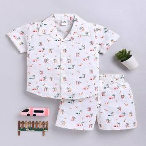 Unisex Baby Cotton Night Suit Set