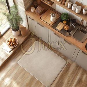 Ivory Memory Foam Kitchen Mat