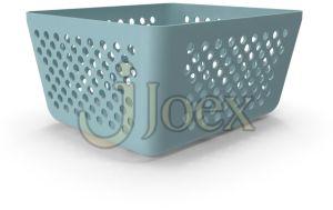 Perforated Plastic Storage Basket