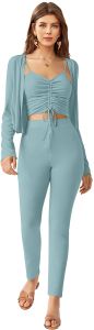 Ladies Pista Three Piece Co-Ord Set
