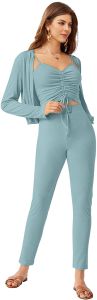 Ladies Pista Three Piece Co-Ord Set