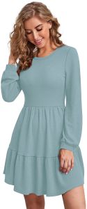 Ladies Pista Tiered Casual Mini Dress