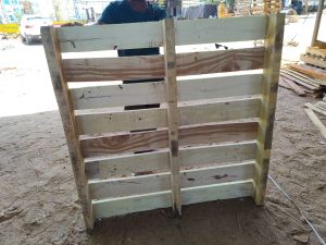 Hardwood Rectangle Pallet