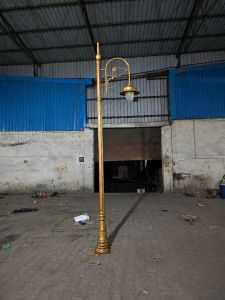 Decorative Pole Single Arm Light