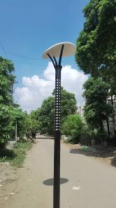 Laser Cutting Light with Post Top