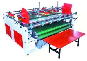 Semi Automatic Corrugated Board Gluing Machine