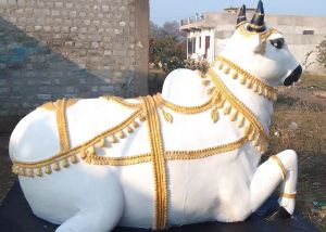 FRP Nandi Statue