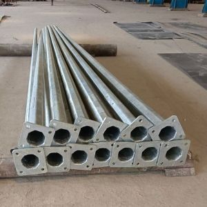 GI Street Light Poles
