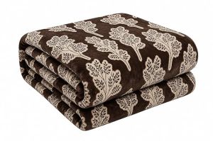 Gulliver Double Bed Printed Flannel AC Blanket