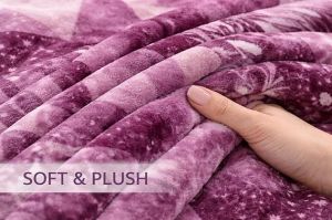 Milan Cozy Ultra Soft Double Bed Flannel Blanket