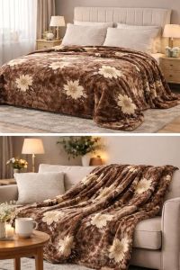 Milan Cozy Ultra Soft Single Bed Flannel Blanket