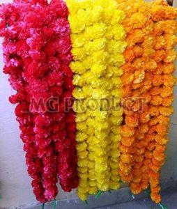 Artificial Marigold Garland