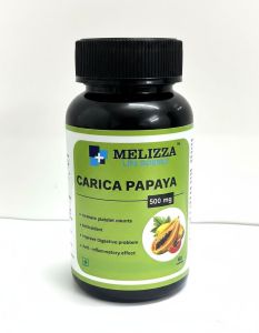 Carica Papaya Leaf Extract Herbal Capsules