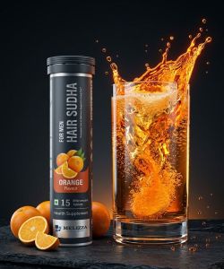 Hair Sudha Men Orange Effervescent Tablets