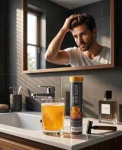 Hair Sudha Men Orange Effervescent Tablets