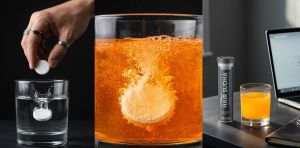 Hair Sudha Men Orange Effervescent Tablets