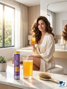 Hair Sudha Women Orange Effervescent Tablets