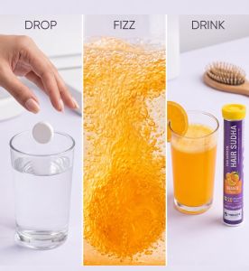 Hair Sudha Women Orange Effervescent Tablets