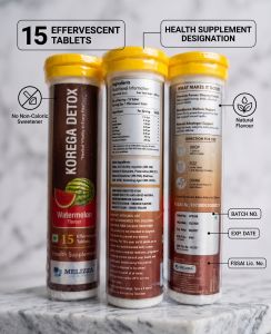 Korega Detox Watermelon Effervescent Tablets