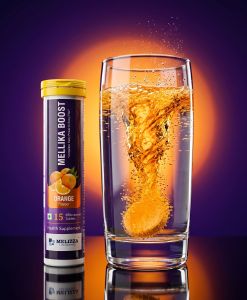 Mellika Boost Orange Effervescent Tablets