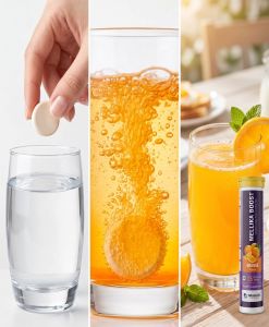 Mellika Boost Orange Effervescent Tablets