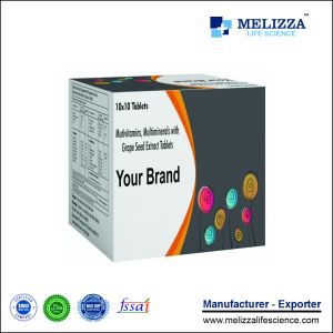 Multivitamin & Grape Seed Extract Vitality Tablets