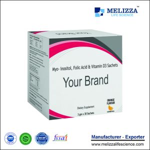 Myo Inositol Folate Balance Orange Sachets