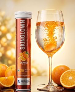 Skinglown Orange Effervescent Tablets