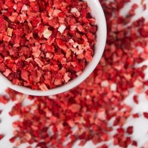 Freeze Dried Strawberry Cubes