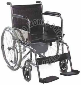 Commode Folding Wheelchair