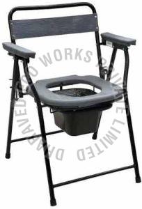 Patient Black Commode Chair