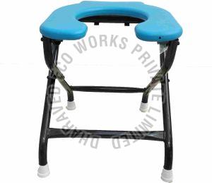 Stainless Steel Indian Commode Stool