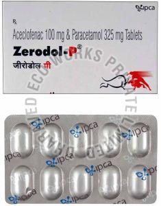 Zerodol P Aceclofenac Paracetamol Tablet