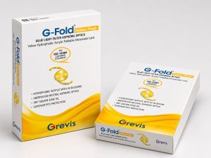 G-fold Yellow Hydrophobic Acrylic Foldable Intraocular Lenses