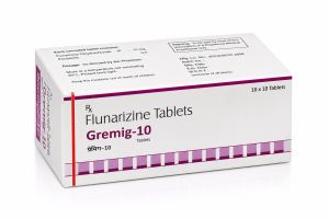 Gremig-10 Flunarizine Tablets