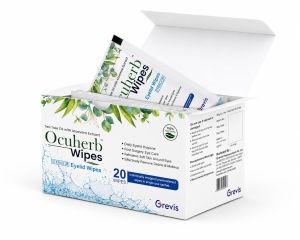 Grevis Ocuherb Eyelid Wipes