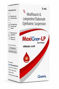 Moxigrev-LP Moxifloxacin &AMP; Loteprednol Etabonate Eye Drops