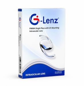 Single Piece Pmma Intraocular Clear Lens