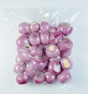 Peeled Red Onion