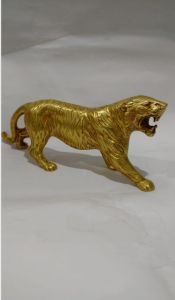 Brass Tiger Statue for Home Decor