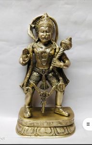 Handcrafted Brass Hanuman Statue