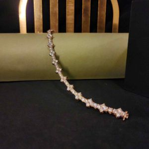 Designer Round Cut Diamond Bracelet