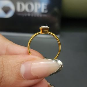 Elegant Emerald Cut Diamond Ring