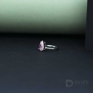 Elegant Pear Cut Diamond Ring