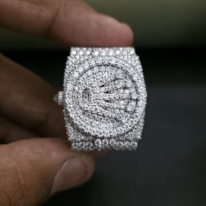 Men\'s Hip Hop Diamond Customized Ring