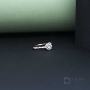 Classic Round Cut Diamond Ring