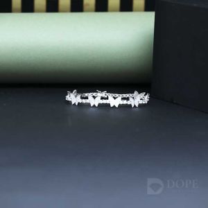 Butterfly Diamond Tennis Bracelet