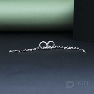 Classic Pave Link Diamond Bracelet