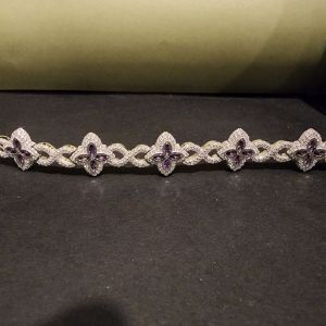 Elegant Marquise Cut Diamond Bracelet For HER